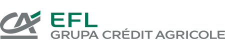 Logotyp EFL Grupa Credit Agricole